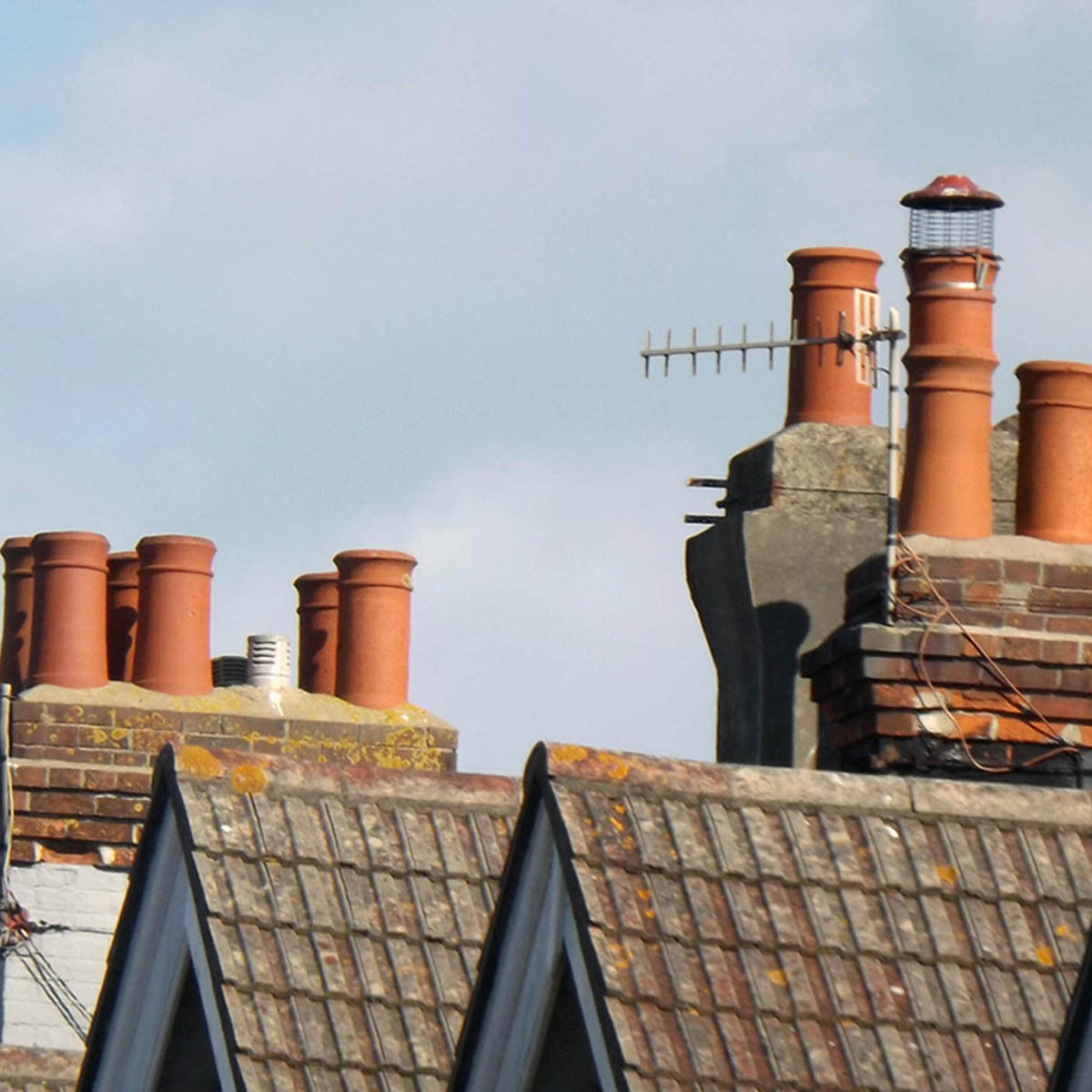 Chimney sweep and wood stove installation in Salisbury